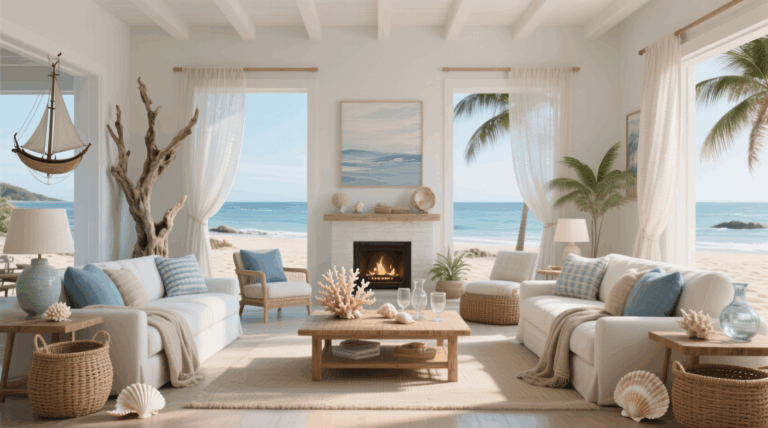 15 Coastal Living Room Ideas for Relaxed Style