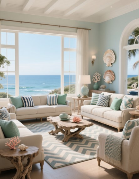 15 Coastal Living Room Ideas for Relaxed Style