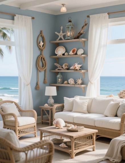 15 Coastal Living Room Ideas for Relaxed Style