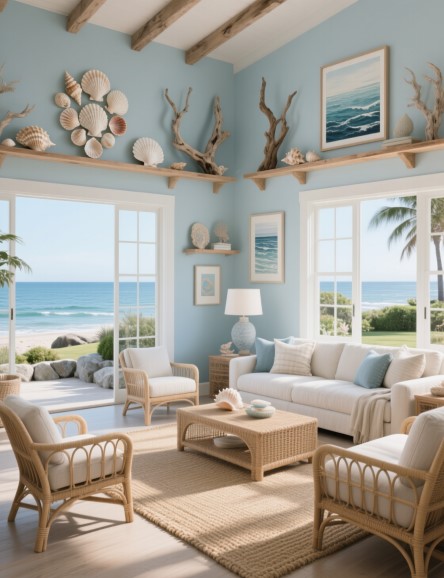 15 Coastal Living Room Ideas for Relaxed Style