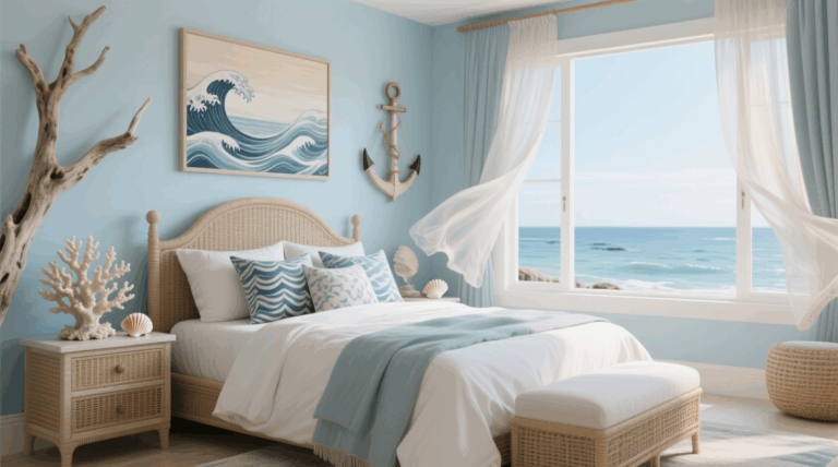 13 Ocean-Inspired Décor for a Fresh Coastal Bedroom