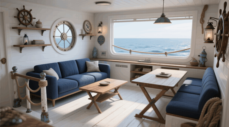 7 Nautical Furniture Ideas for Small Spaces That Fit