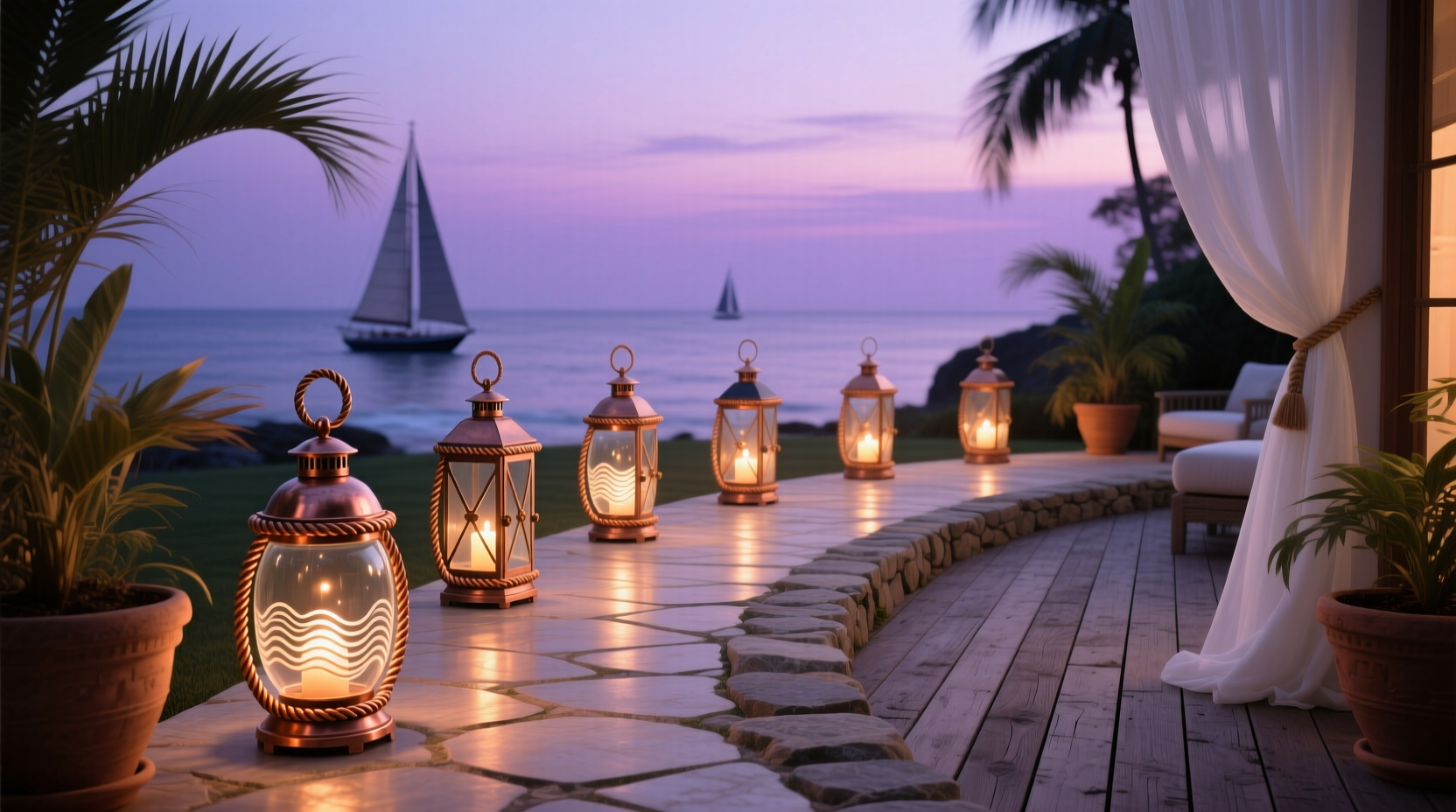 7 Nautical Lights to Elevate Your Patio Ambiance