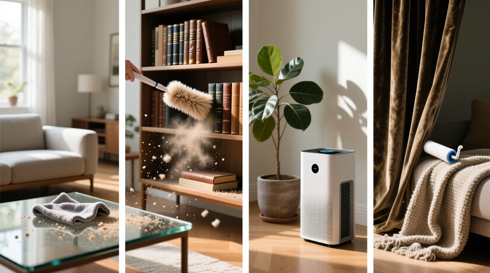 9 Living Room Dust Hacks for a Fresher Home