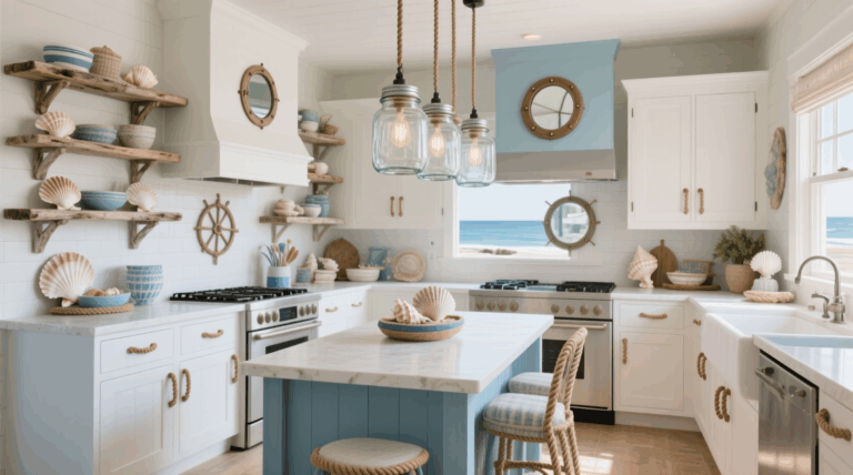 9 Nautical Kitchen Decor Hacks for Effortless Coastal Charm