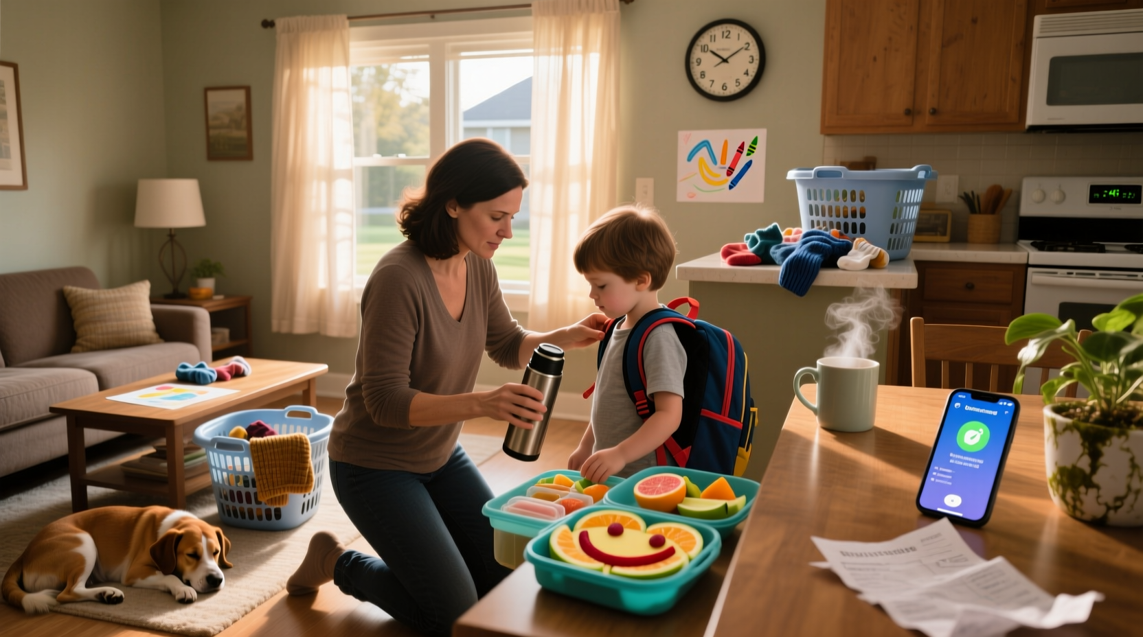 Busy Mom Daily Home Checklist 15 Quick Wins