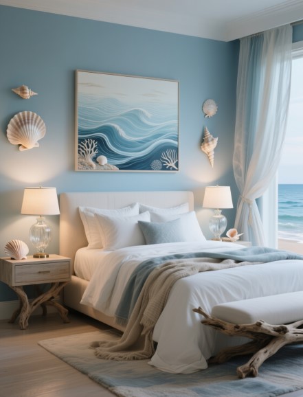 13 Ocean-Inspired Bedroom Decor Tips for Calm Sleep