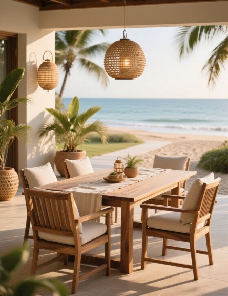 13 Beachy Patio Furniture Ideas for Relaxed Comfort