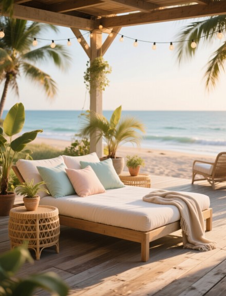 13 Beachy Patio Furniture Ideas for Relaxed Comfort
