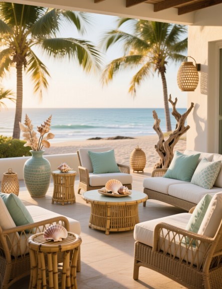 13 Beachy Patio Furniture Ideas for Relaxed Comfort