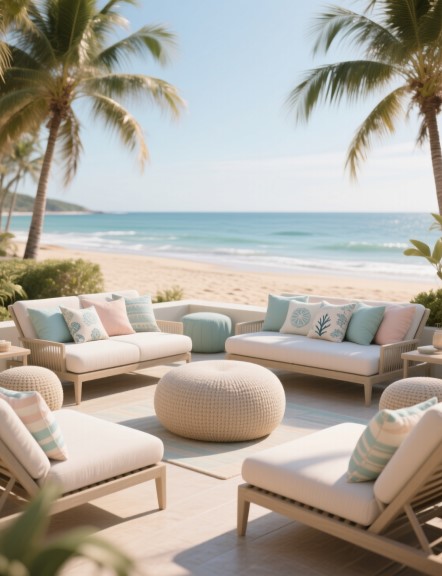 13 Beachy Patio Furniture Ideas for Relaxed Comfort