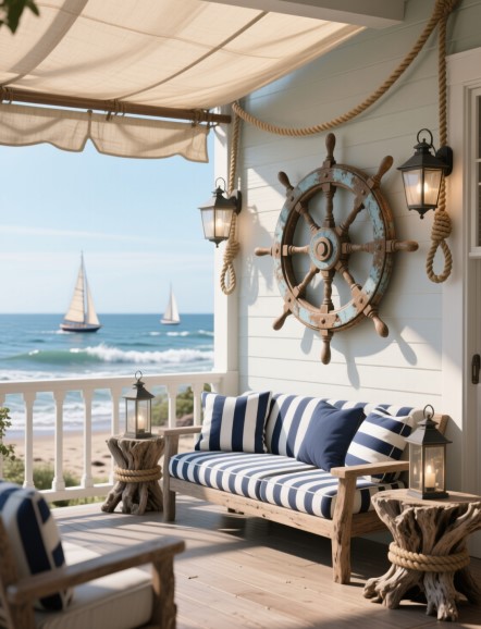 11 Nautical Decor Ideas to Elevate Porch Style