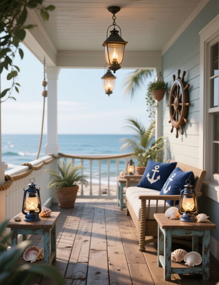 11 Nautical Decor Ideas to Elevate Porch Style