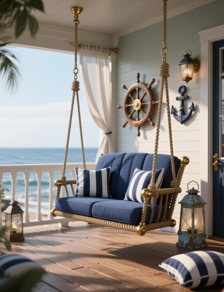 11 Nautical Decor Ideas to Elevate Porch Style