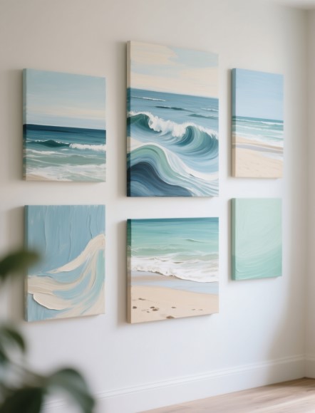 11 Coastal Wall Art: Calm Vibes for Any Room