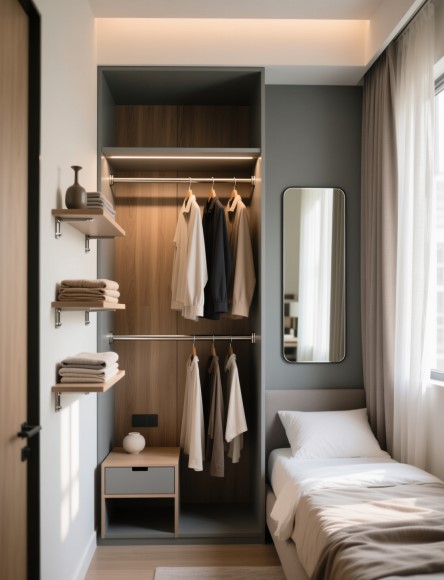 9 Closet Hacks to Maximize Space in Small Bedrooms