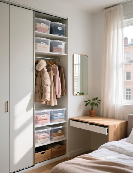 9 Closet Hacks to Maximize Space in Small Bedrooms