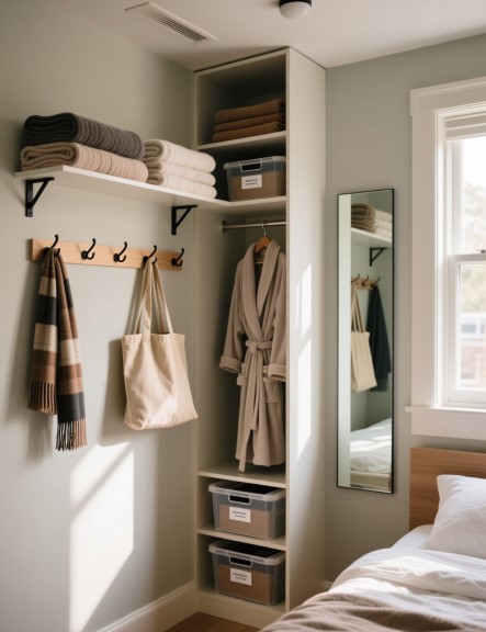 9 Closet Hacks to Maximize Space in Small Bedrooms