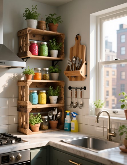 7 Budget Kitchen Hacks to Maximize Small Space