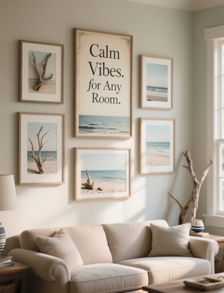 11 Coastal Wall Art: Calm Vibes for Any Room