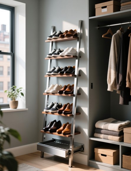 13 Shoe Storage Ideas for Tiny Closets
