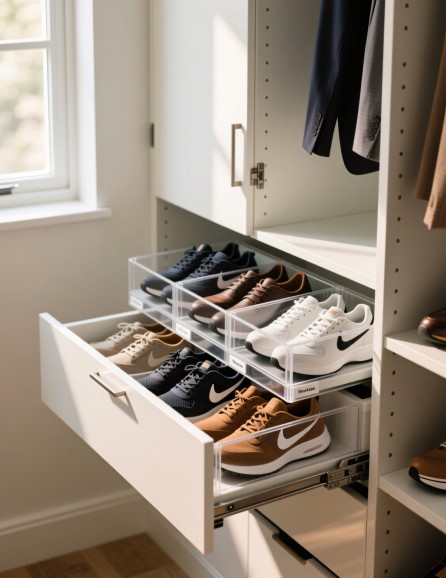 13 Shoe Storage Ideas for Tiny Closets