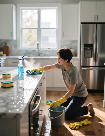 Kitchen Deep-Clean in 1 Hour for Lasting Freshness