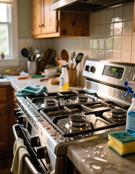 Kitchen Deep-Clean in 1 Hour for Lasting Freshness