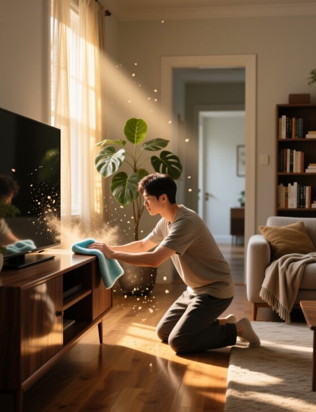 9 Living Room Dust Hacks for a Fresher Home