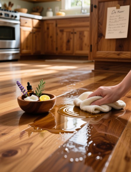 DIY Hardwood Floor Polish Recipe for Lasting Shine