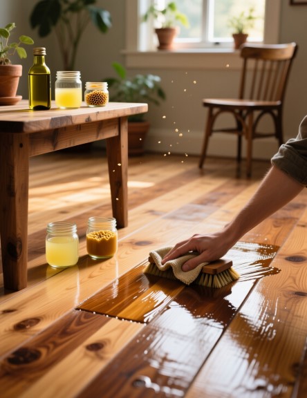 DIY Hardwood Floor Polish Recipe for Lasting Shine