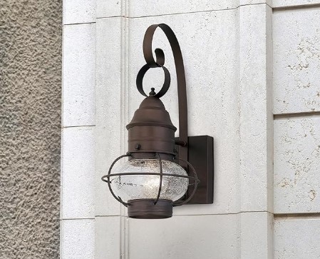 Designers Fountain 1761-RT Nantucket Wall Lanterns, Rustique, Rustic, 18.25in H