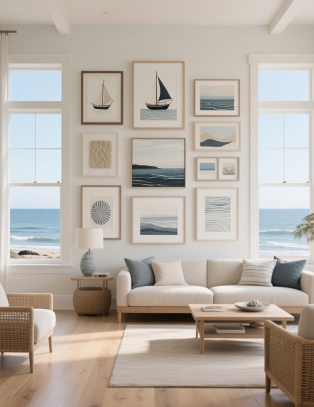 Coastal Living Room Wall Art: 7 Inspiring Ideas