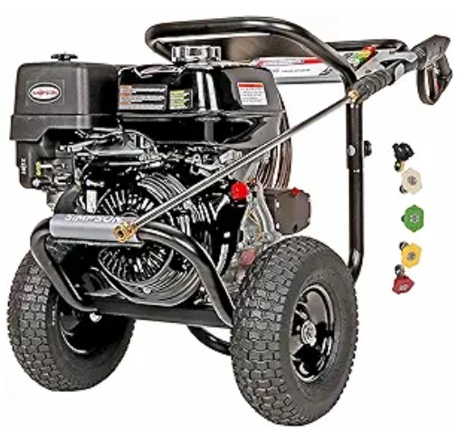 Best High-PSI Pressure Washers for Coastal Salt-Air Removal Simpson PS4240 PowerShot Gas Pressure Washer Powered by Honda GX390, 4200 PSI at 4.0 GPM, (49 State) 60456