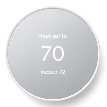 Best Multi-Zone Smart Thermostats with AI Occupancy Sensing Google Nest Thermostat - Smart Thermostat for Home - Programmable Wifi Thermostat - Snow
