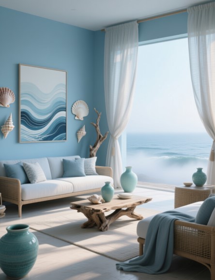 9 Ocean-Inspired Palettes for Stylish, Calm Interiors