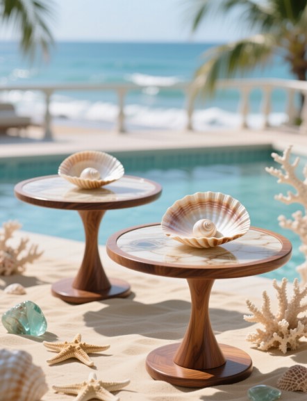 15 Seashell Tables for Coastal Charm & Style
