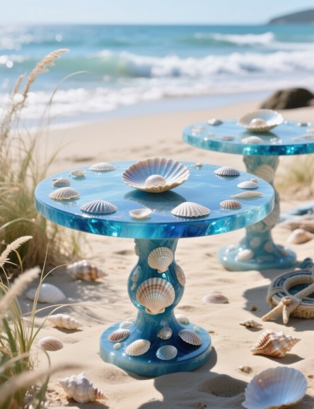 15 Seashell Tables for Coastal Charm & Style