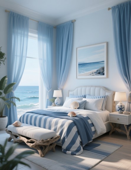 13 Ocean-Inspired Bedroom Decor Tips for Calm Sleep