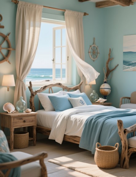13 Ocean-Inspired Décor for a Fresh Coastal Bedroom