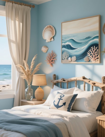13 Ocean-Inspired Décor for a Fresh Coastal Bedroom