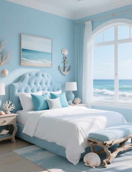 13 Ocean-Inspired Décor for a Fresh Coastal Bedroom