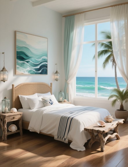 13 Ocean-Inspired Décor for a Fresh Coastal Bedroom