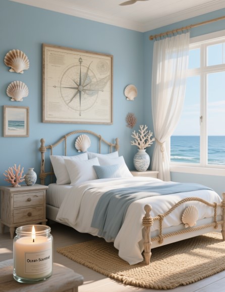 13 Ocean-Inspired Décor for a Fresh Coastal Bedroom
