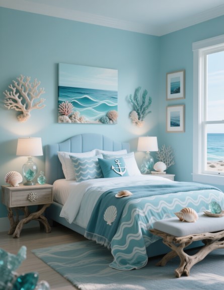 13 Ocean-Inspired Bedroom Decor Tips for Calm Sleep