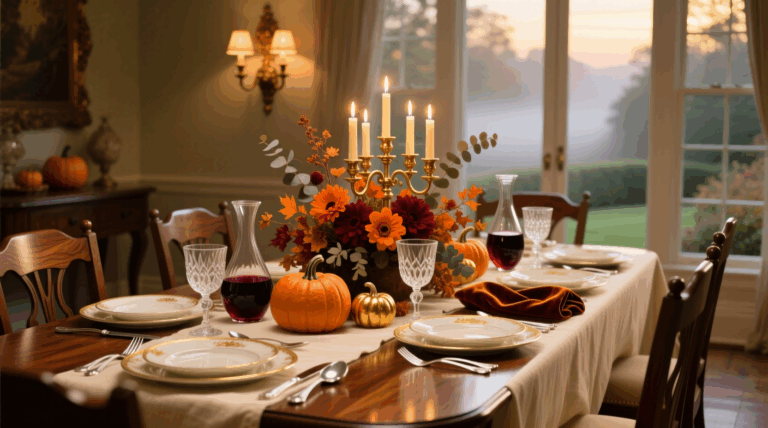 11 Elegant Thanksgiving Table Settings to Impress