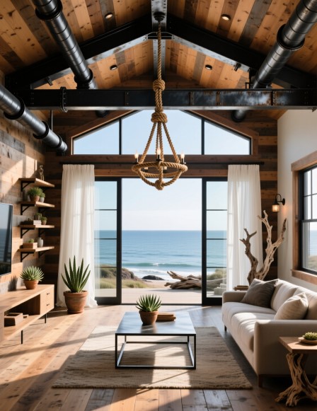 15 Coastal Industrial Décor: Rustic Style Made Easy