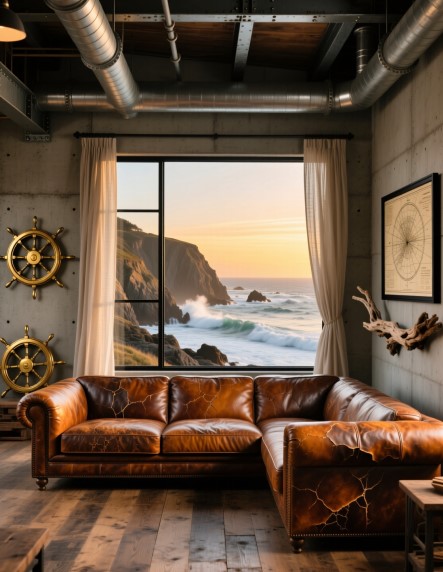 15 Coastal Industrial Décor: Rustic Style Made Easy
