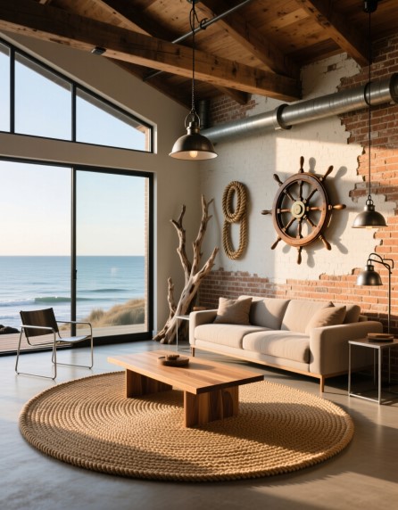 15 Coastal Industrial Décor: Rustic Style Made Easy