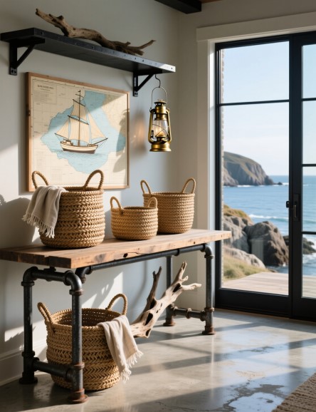 15 Coastal Industrial Décor: Rustic Style Made Easy